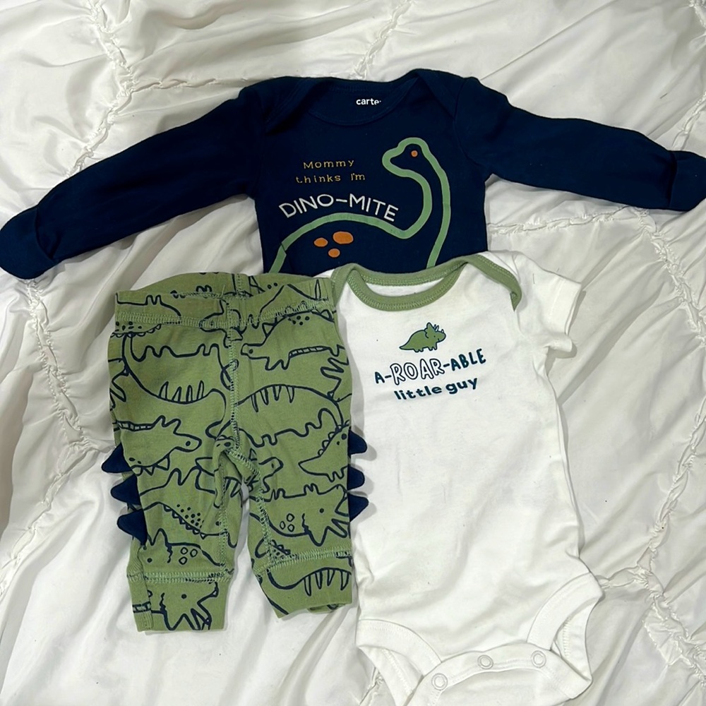 3 piece Carters set NB